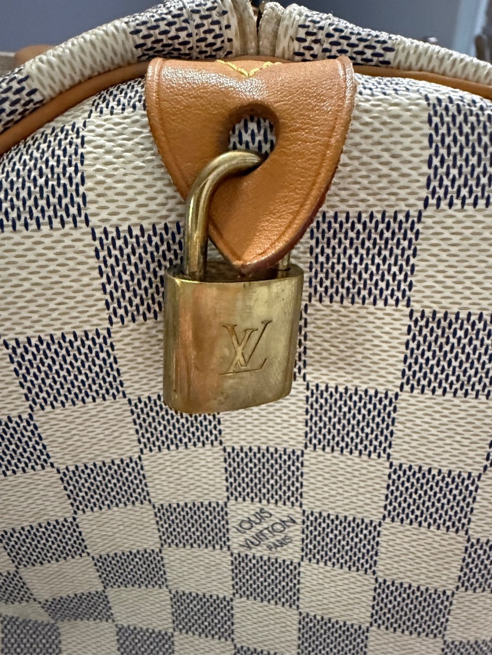 Louis Vuitton Speedy (classic) 30 in Damier Azur